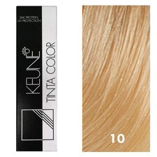 3 PACKS Keune Tinta Color 10 Lighest Blonde 2oz. CANADA FAST SHIP
