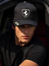 Scuderia Ferrari Puma Snapback Cap Black Formula 1 F1 Racing Hat Adjustable ????
