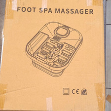 Foot Bath Spa Massage Blue 500W 3 Speed 120 F CE TD06-HA-157