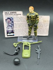Vintage 1984 GI JOE ARAH Complete HALO JUMPER Code Name RIP CORD w FILE CARD
