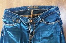 Soccx  Denim Jeans Damen W 32 L34 Blau Ziernaht 