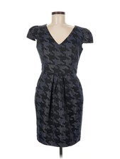Nine West Women Gray Cocktail Dress 6