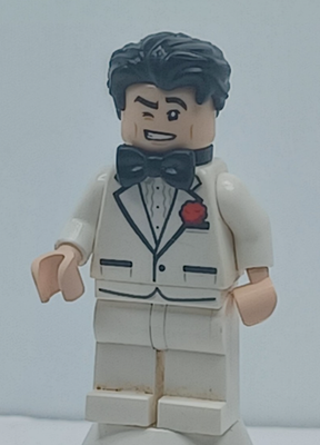 LEGO Super Heroes Bruce Wayne Minifigure The Batman Movie Tuxedo DC 70909  sh0308