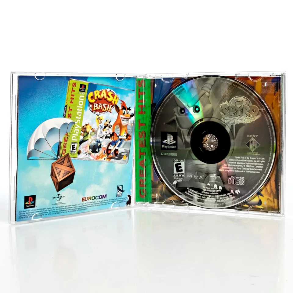 Spyro Year of the Dragon for PlayStation 1 (PS1) - CIB Complete in Box Tested - Image 3 of 3