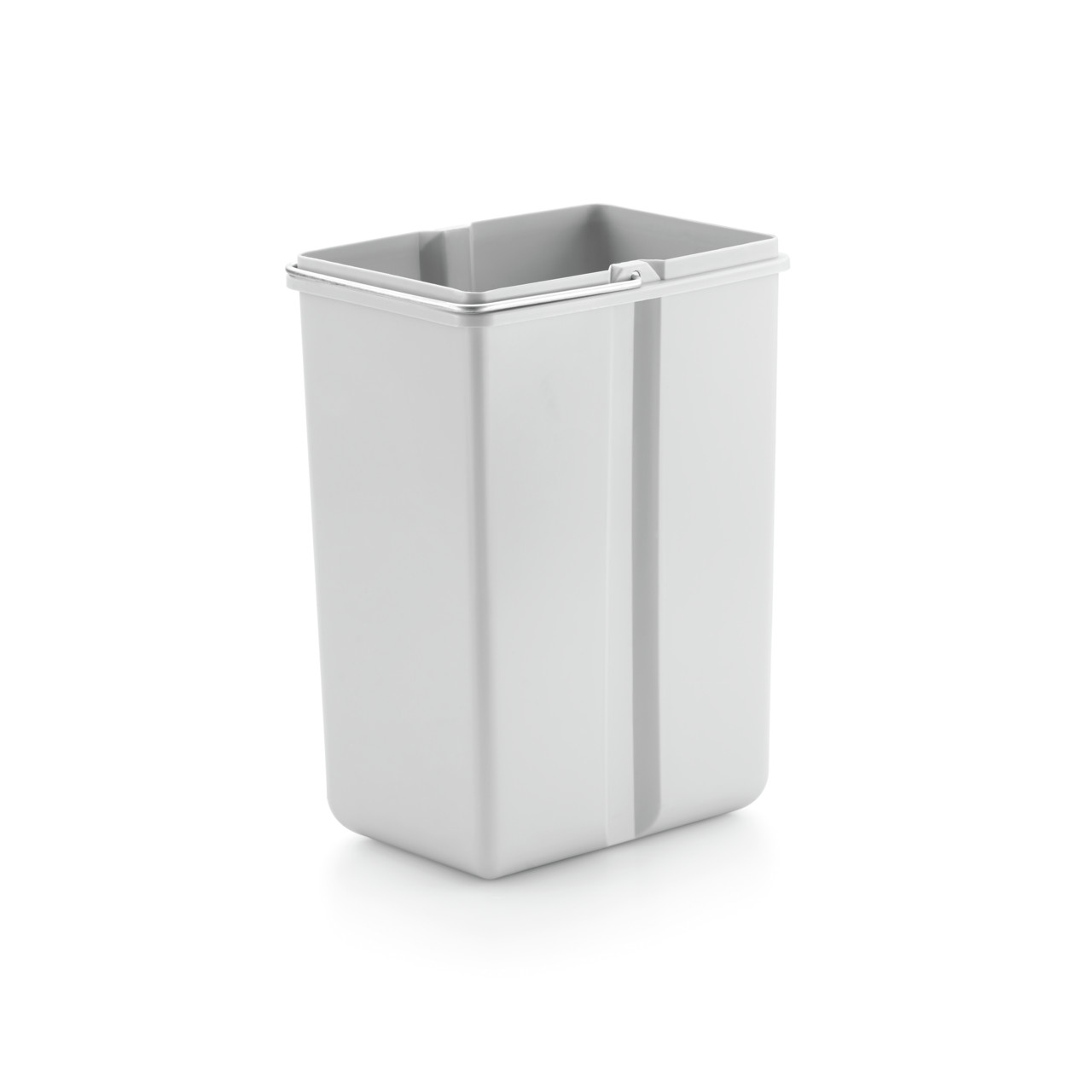 Wesco 8010204 poubelle de rechange grise de 7,5L pour tri selectif de cuisine