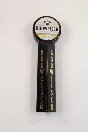 Budweiser Jim Beam Copper Lager Reserve Collection Beer Tap Handle