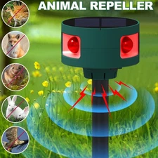 2025 Solar Animal Repeller, Dog Repellent Outdoor, Squirrel,Dog,Cat..
