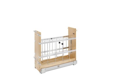 Rev-A-Shelf Wood Bakeware Cabinet Pullout Organizer Soft-Close Slide