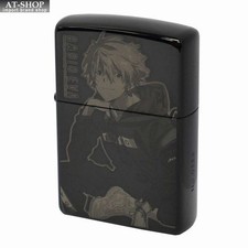 Zippo Evangelion 10th Anniversary Kaworu Limited Edition Black Titanium Lighter
