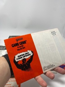 Nintendo NES Game Genie Galoob (1990) ☆ 10 Codebook Update Lot ☆