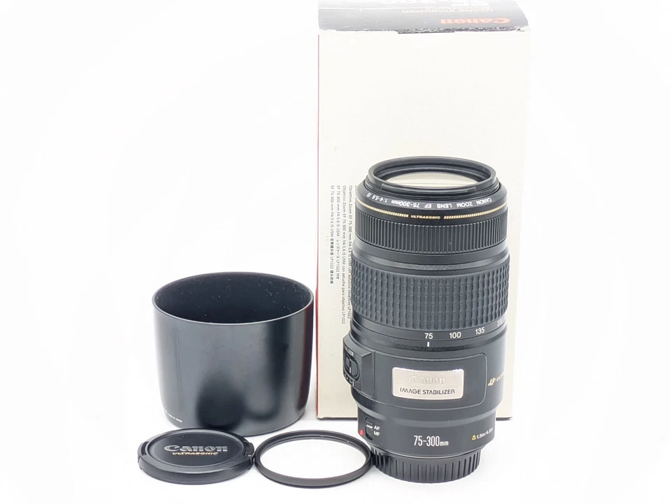 Vidéo*[NEUF] Canon EF 75-300mm F4-5.6 IS USM Telephoto Zoom JAPAN 02 #1 day... - Photo 3/4