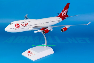 1:200 JC Wings Virgin Orbit Boeing B747-400 Diecast Aircarft Jet