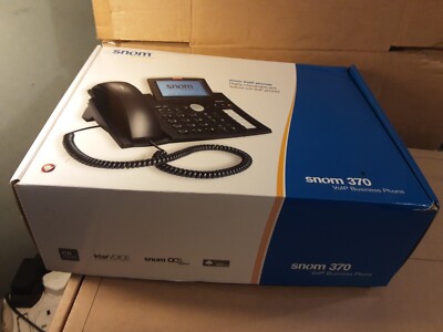 Snom 370 VoIP IP Business Telefon - OVP