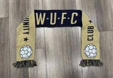 WUFC - WILLAMETTE UNITED FOOTBALL CLUB - 7 1/2" X  64" SOCCER STYLE SCARF! 