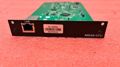 Crestron MD32-CPU DigitalMedia DM Matrix Switcher LAN Control Module