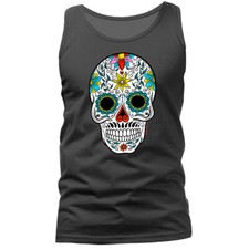 Sugar Skull Graphic Tank Top