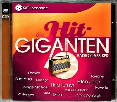 Die Hit-Giganten - Radioklassiker - 2CD - Neu - OVP -