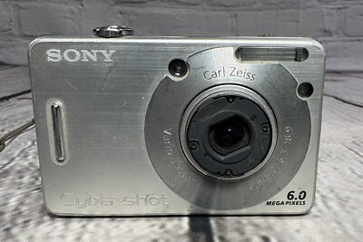 Buy Sony Cyber-shot DSC-W50 6.0MP Digital Camera - Silver online