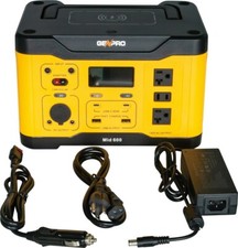 GenPro 600 - Compact Efficient Portable Power Station 600W 509.6Wh AC DC USB NEW