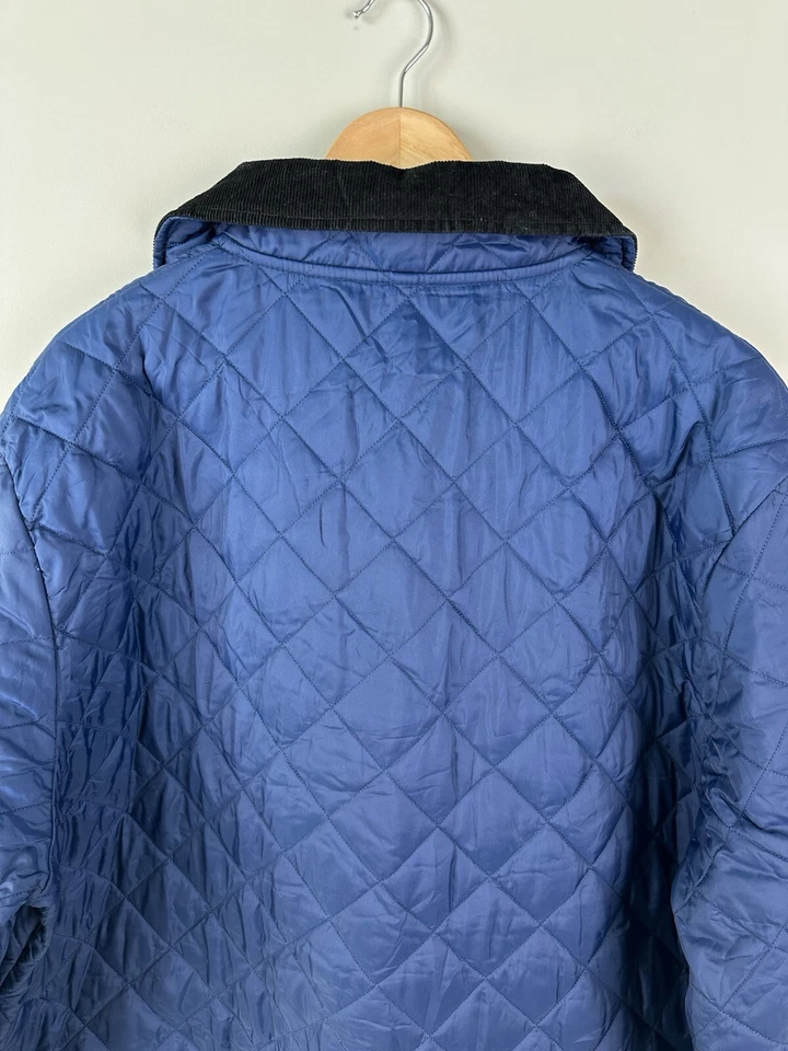 Chaqueta acolchada BARBOUR Liddesdale azul talla XXL / 2XL Foto 4 de 4