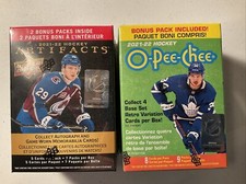 2021-22 Upper Deck Series O-Pee-Cheer & ARTIFACTS  NHL Hockey Blaster BOXS