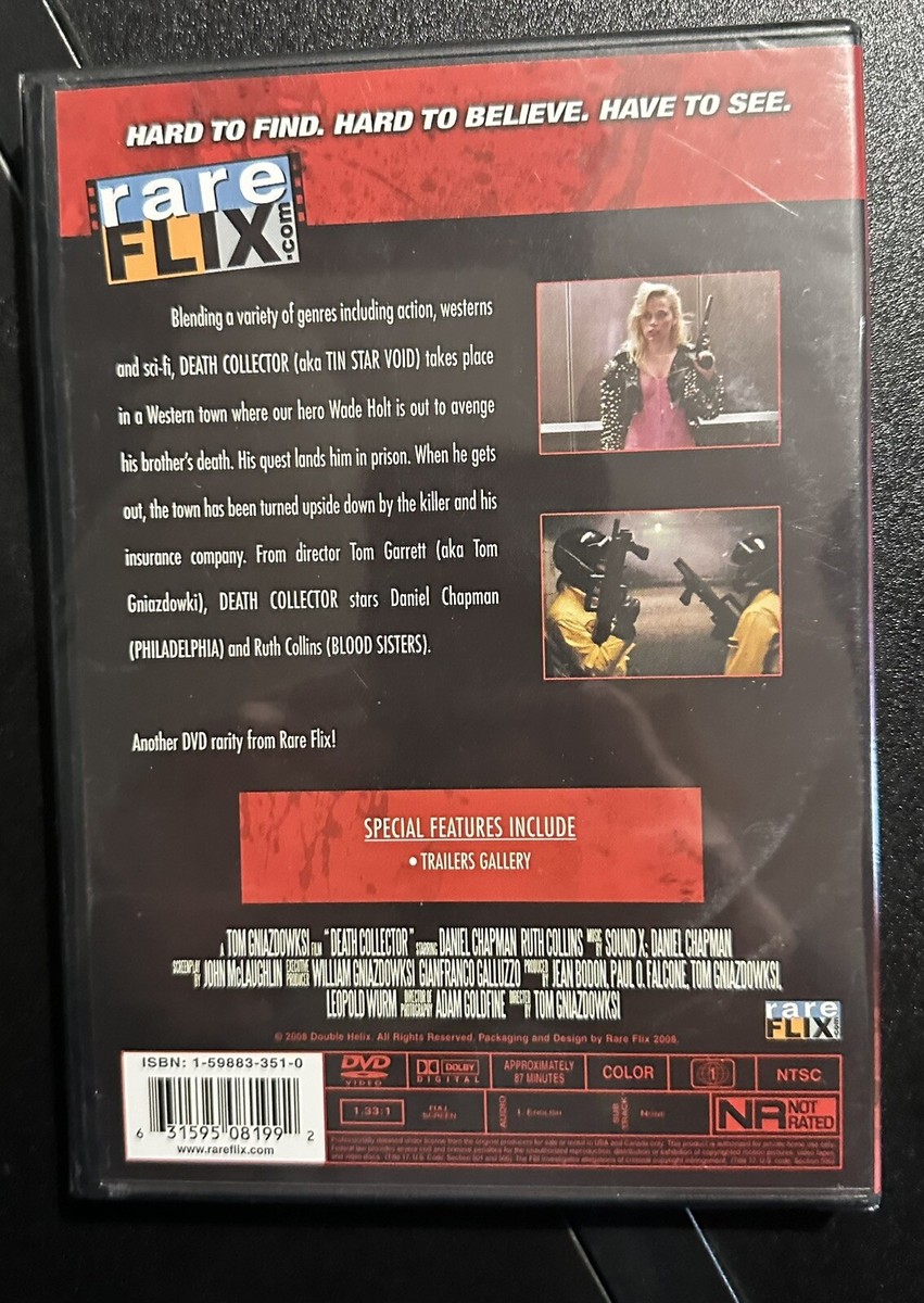 Rare Flix Death Collector AKA Tin Star Void DVD Daniel Chapman