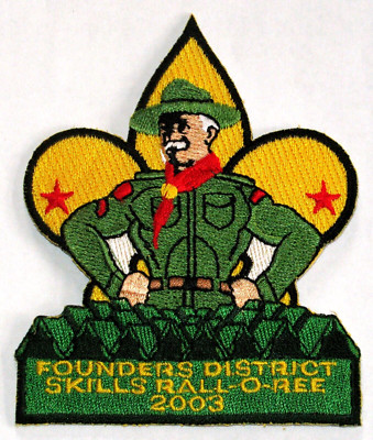 Greater New York Cncls Queens (NY) 2003 Founders Dist Skills Rall-O-Ree PP  BSA