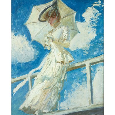 Paul Cesar Helleu 1800s Portrait Painting Giclee Print on Fine Art Paper
