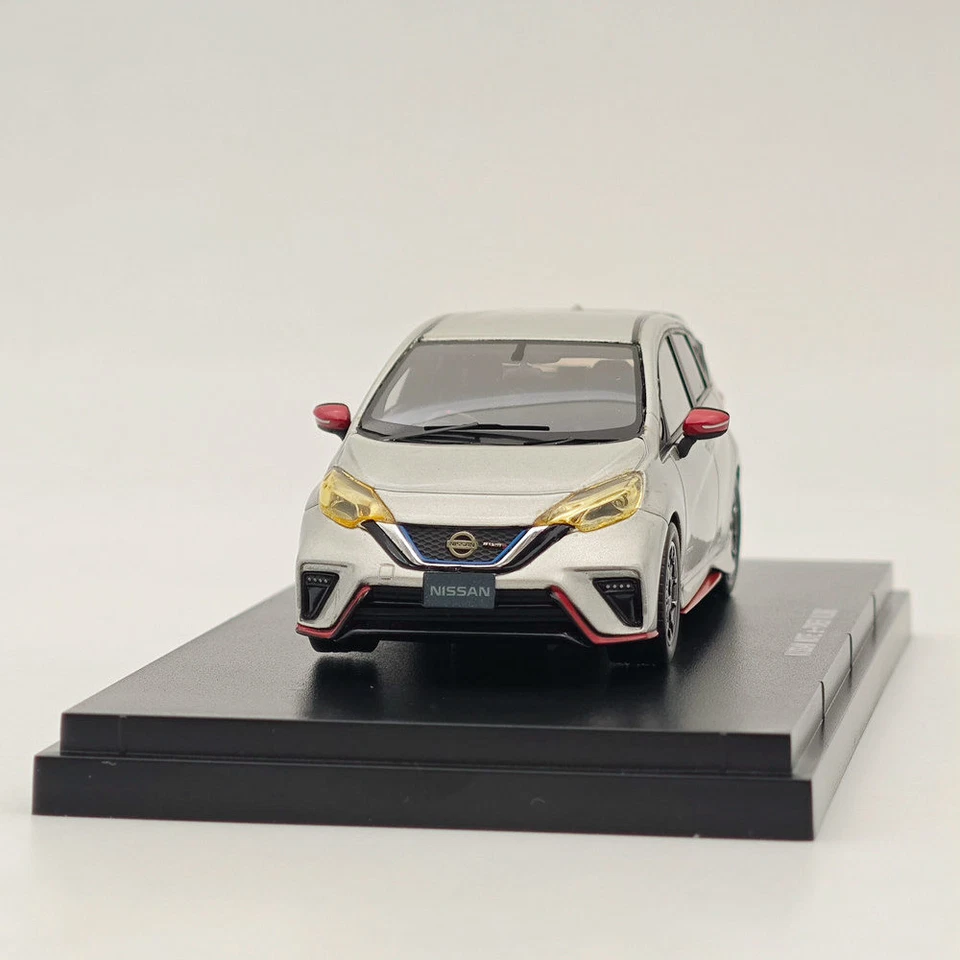 1/43 EBBRO 45440 NISSAN NOTE e-POWER NISMO 2017 Silver Resin Model Car - Image 4 of 4