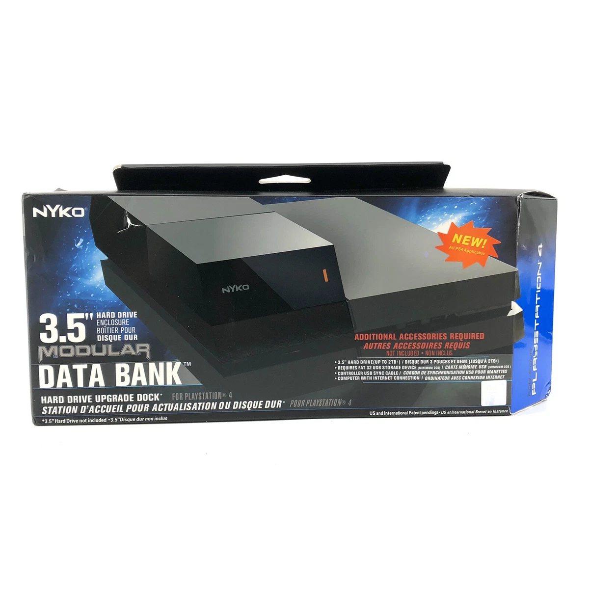 miles rekruttere dato Nyko Modular 3.5” Data Bank For PlayStation 4 PS4 STORAGE Hard Drive Upgrade  | eBay