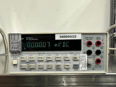 Agilent HP 34401A 6.5 Digit Multimeter | eBay