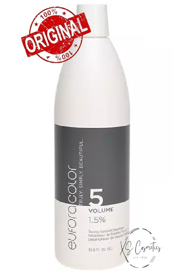 Eufora Color Toning Solution Developer 5, Объем 1,5%, 33,8 унции - новинка
