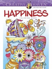 Creative Haven Happiness Coloring Book Adult Coloring Books: Calm 