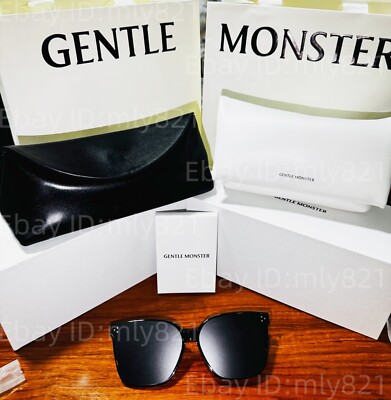 Gentlemonster New Her T1 Unisex Sunglasses Oversized Brown Frame