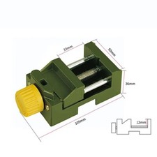 Benchtop Woodworking Drilling Machine Indexing Head Chuck and Carbide Vise