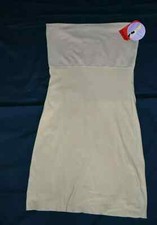 NWT SPANX 077A hide  Seek Strapless full slip Medium