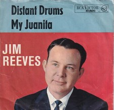 7 Single - Jim Reeves - Distant drums