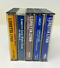 LORETTA LYNN 5 Cassettes Just A Woman Enough On Tour I Lie Patsy Cline Country