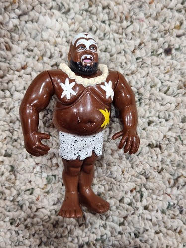 WWF KAMALA HASBRO WRESTLING FIGURE 1993 SERIES 7 W...