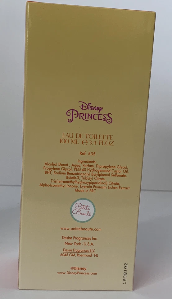 Туалетная вода Beauty & The Beast духи Disney Princess Belle 3,4 жидких унции - Изображение 3 из 3