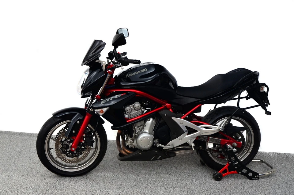 KAWASAKI ER 6N 2005 2006 2007 2008 PARE-BRISE RACING SPORT BUBBLE 5 COULEURS - Photo 3/4