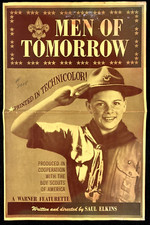 MEN OF TOMORROW Vintage Movie Pressbook 1946 Boy Scouts of America BSA Scouting