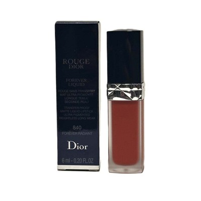 Dior Rouge Dior Forever Liquid Transfer-Lipstick 0.20oz 840 Forever Radiant New