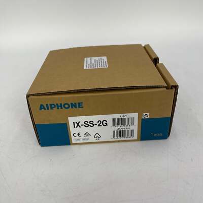 New Aiphone SIP Compatible Flush Mounted Door Station IX-SS-2G