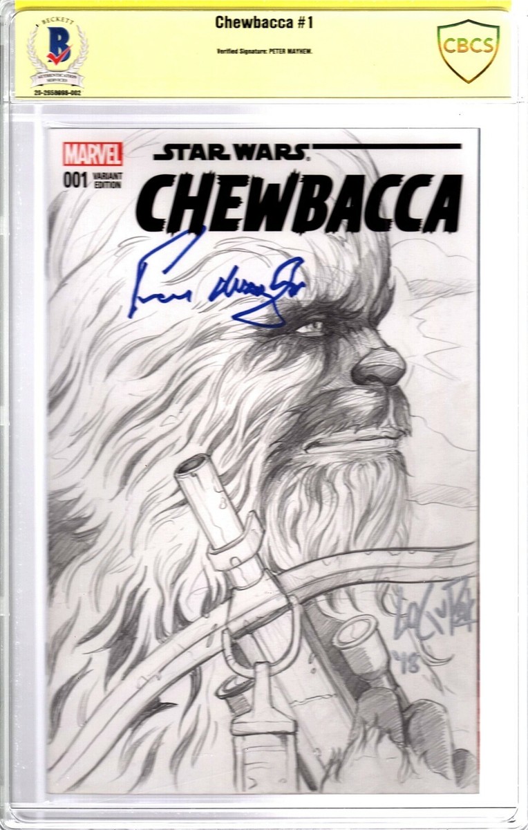 PETER MAYHEW Signed 