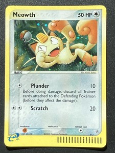 Meowth Promo 013 Pokemon Card Holo Foil Rare Near Mint | eBay