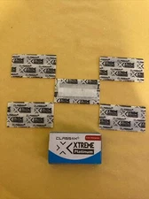 5 Double Edge Razor Blades, Classic X Extreme Platinum