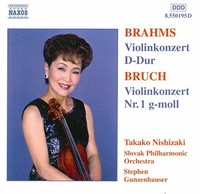 Johannes Brahms - Violin Concerto No. 1 / Violin Concerto - Cd - F6806Z