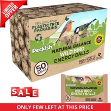 Image of Peckish Natural Balance Energy Balls Treats for Wild Bird PACK