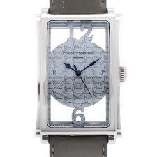 CUERVO Y SOBRINOS Havana Prominente A1101/2 Grigio SS Acciaio Uomo Automatico